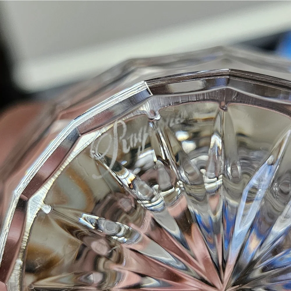 Vintage Rogaska Round Crystal 4